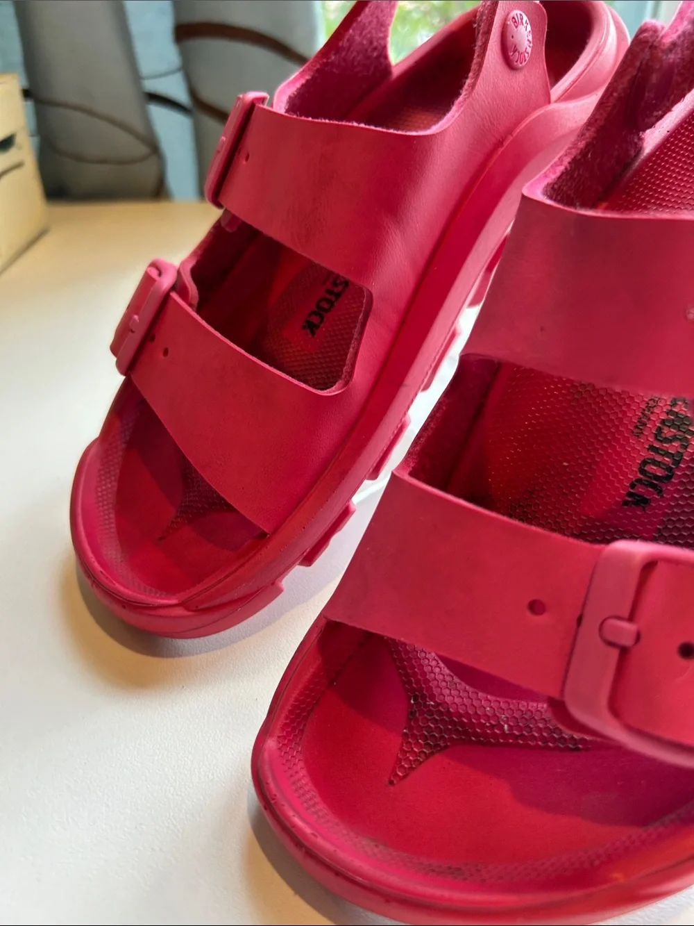Birkenstock comfortable pink